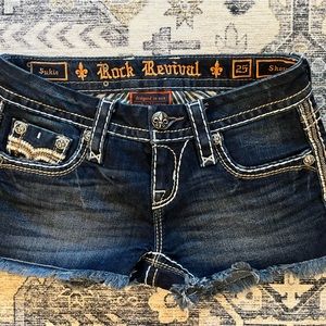 Rock Revival jean shorts size size 25 like new